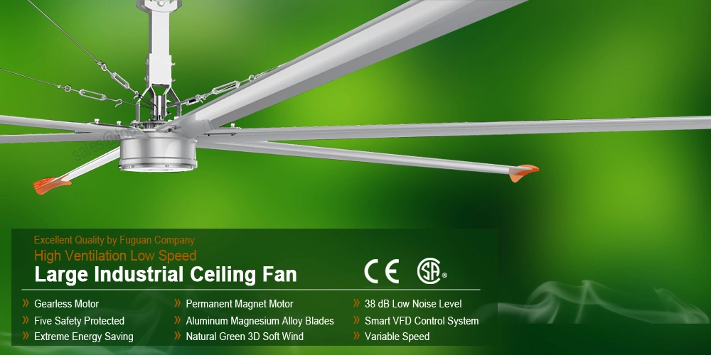 Fgsf Series Giant Air Supply Ceiling Fan Unit for Workshops