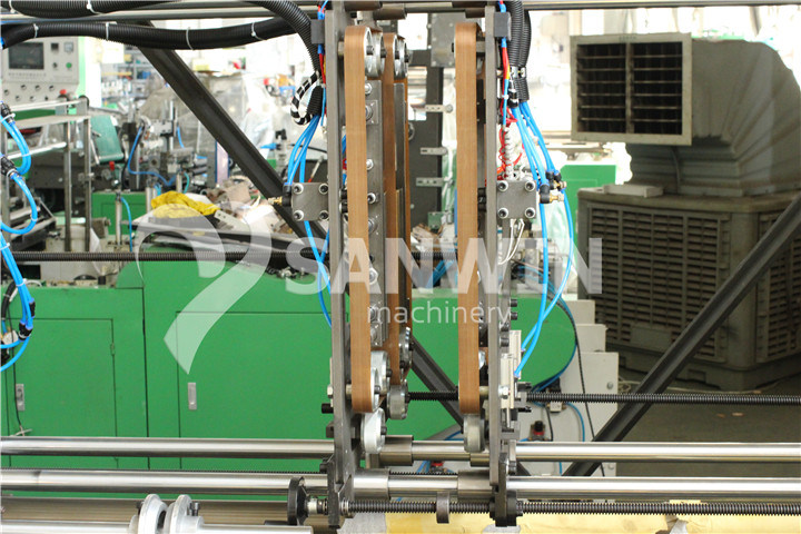 Full Automatic High Speed Side Seal Plastic Film TNT Courier Bag Making Machine Manufacturer