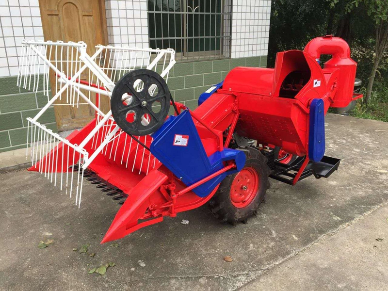 4lz-0.6 Mini Rice Wheat Harvester Soybean Harvester