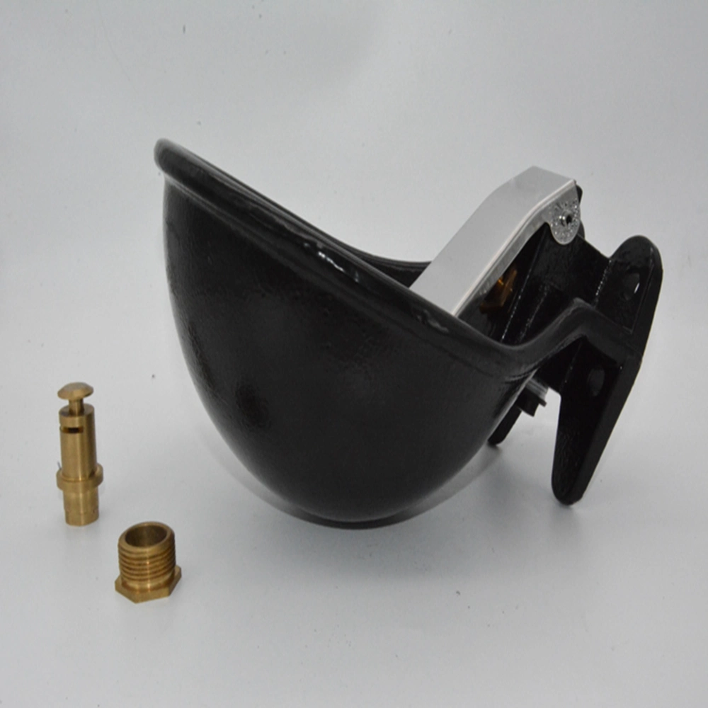 Cast Iron Drinking Bowl with Powder Coated Surface for Cow Horse