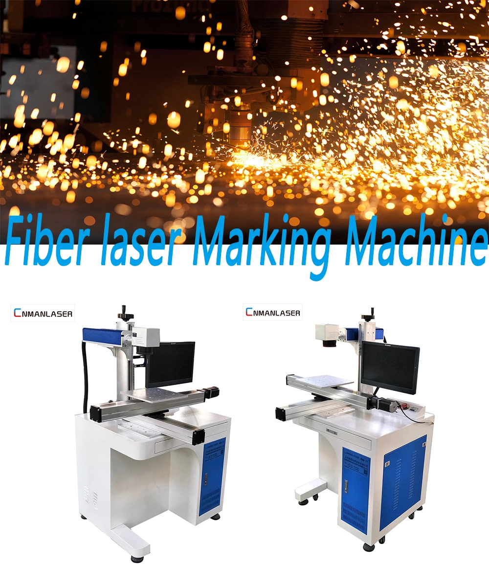 Ezcad Raycus Ipg 3D Fiber Laser Marking Machine for Metal Aluminum Jewellery