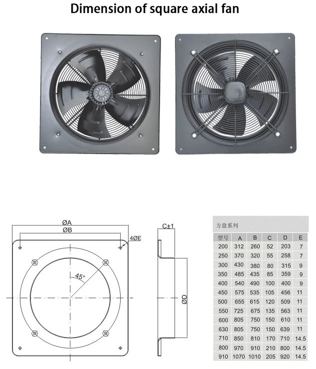 Add to Compareshare630mm HVAC Refrigeration Condenser Axial Fan Motors Blade Refrigerator Cooling Fan for Refrigeration