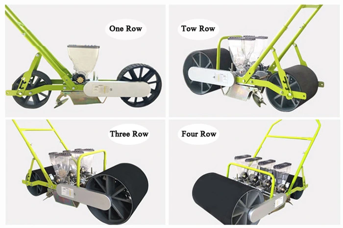 2020 New 1 Row Hand Push Manual Vegetable Seeder Garden Planter