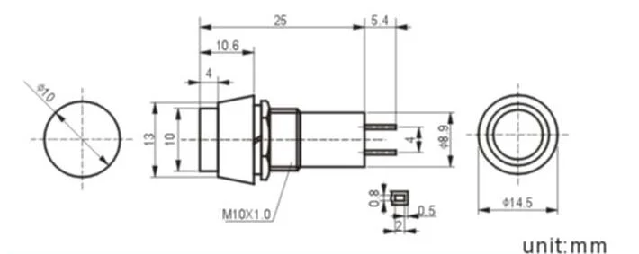 Momentary LED Push Button Switch Push Button Switch Push Button Reset Switch