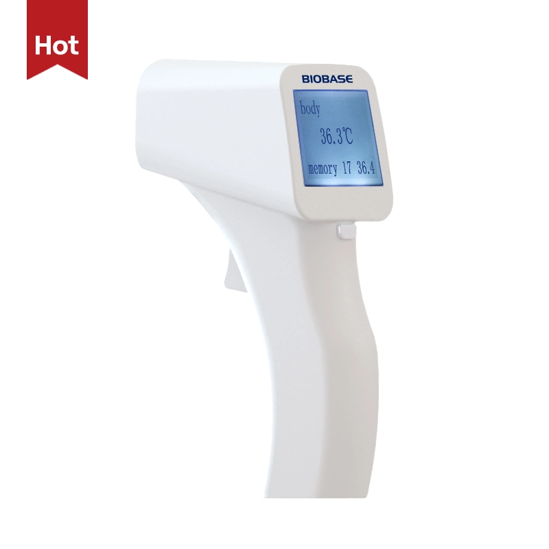 Biobase Infrared Thermometer Temperature Detector Forehead Non-Contact Infrared Temperature Detector