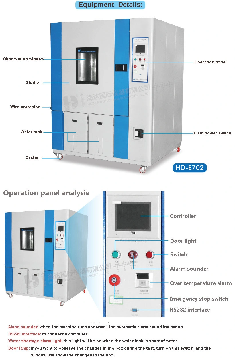 Cooling Chamber/High Low Temperature Test Chamber/Temperature and Humidity Test Chamebr