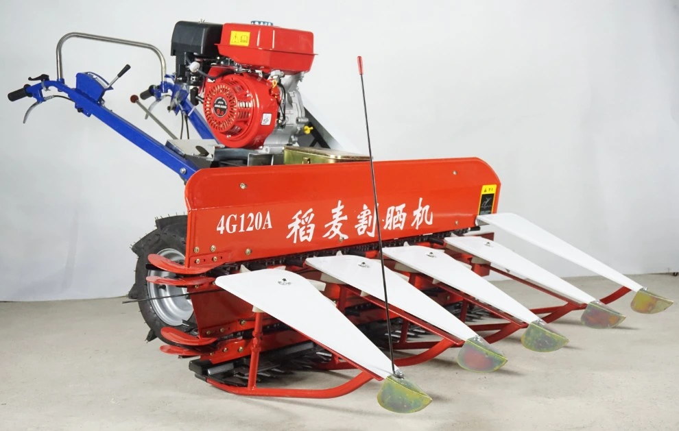 Self-Propelled Mini Combine Harvester Rice and Wheat Harvester