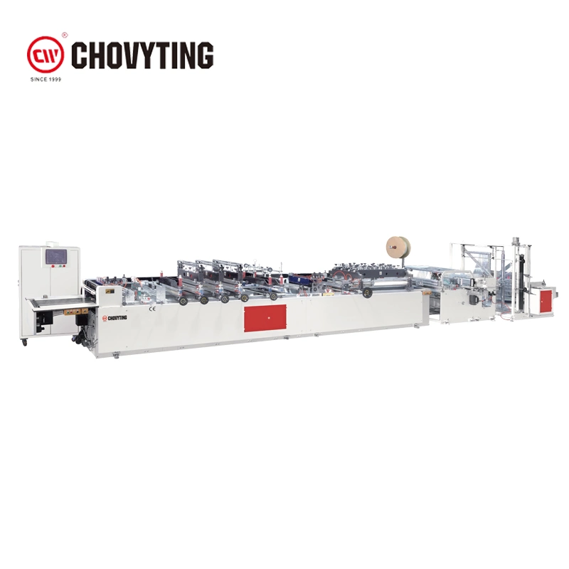 Laminated Pouch Zipper Sealing Stand up Bag Making Machine