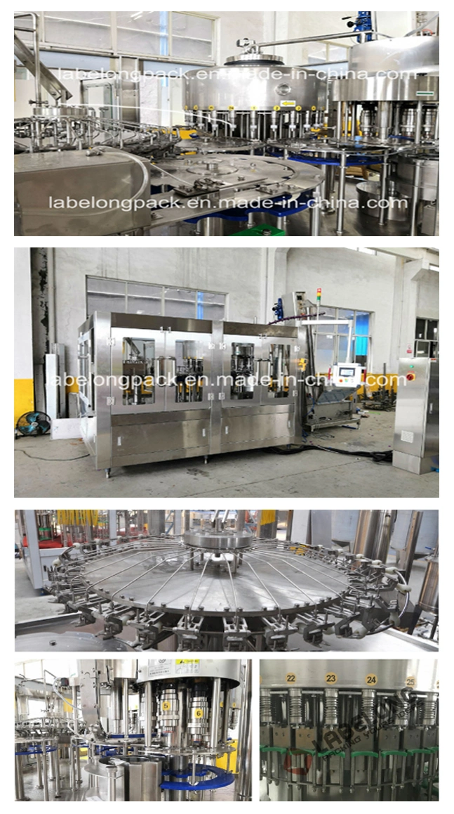 Automatic Monoblock 3 in 1 Non-Gas Water/Drinking Water /Purify Water Filling/Bottling Machine