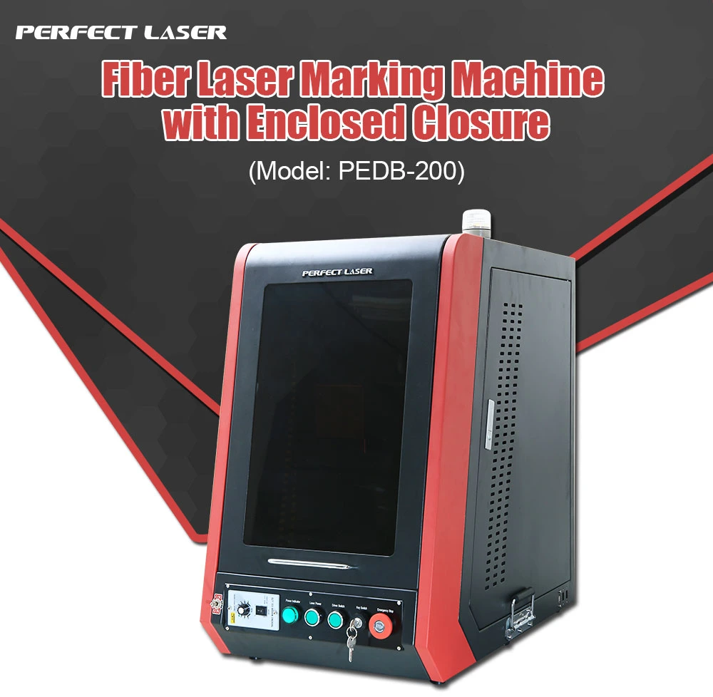 Perfect Laser Hot Sale Enclosed Safety Laser Metal Ring Jewelry Marking Machine