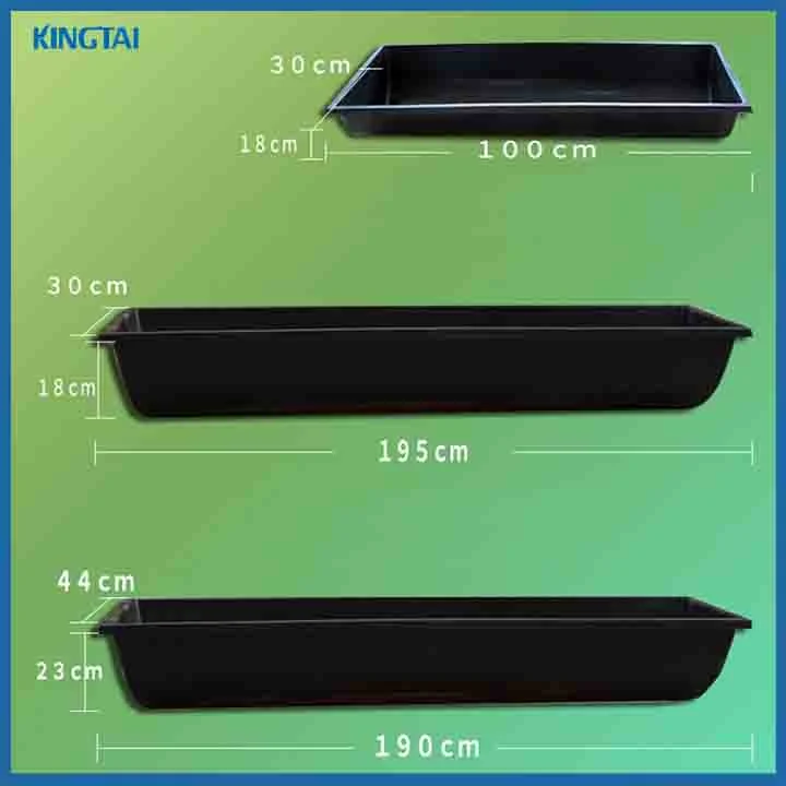 Custom Plastic Cattle and Sheep Feeding Trough for Stockyards and Farm