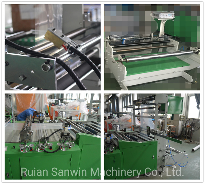 Plastic Side Sealing Bag Making Machine for D Cut