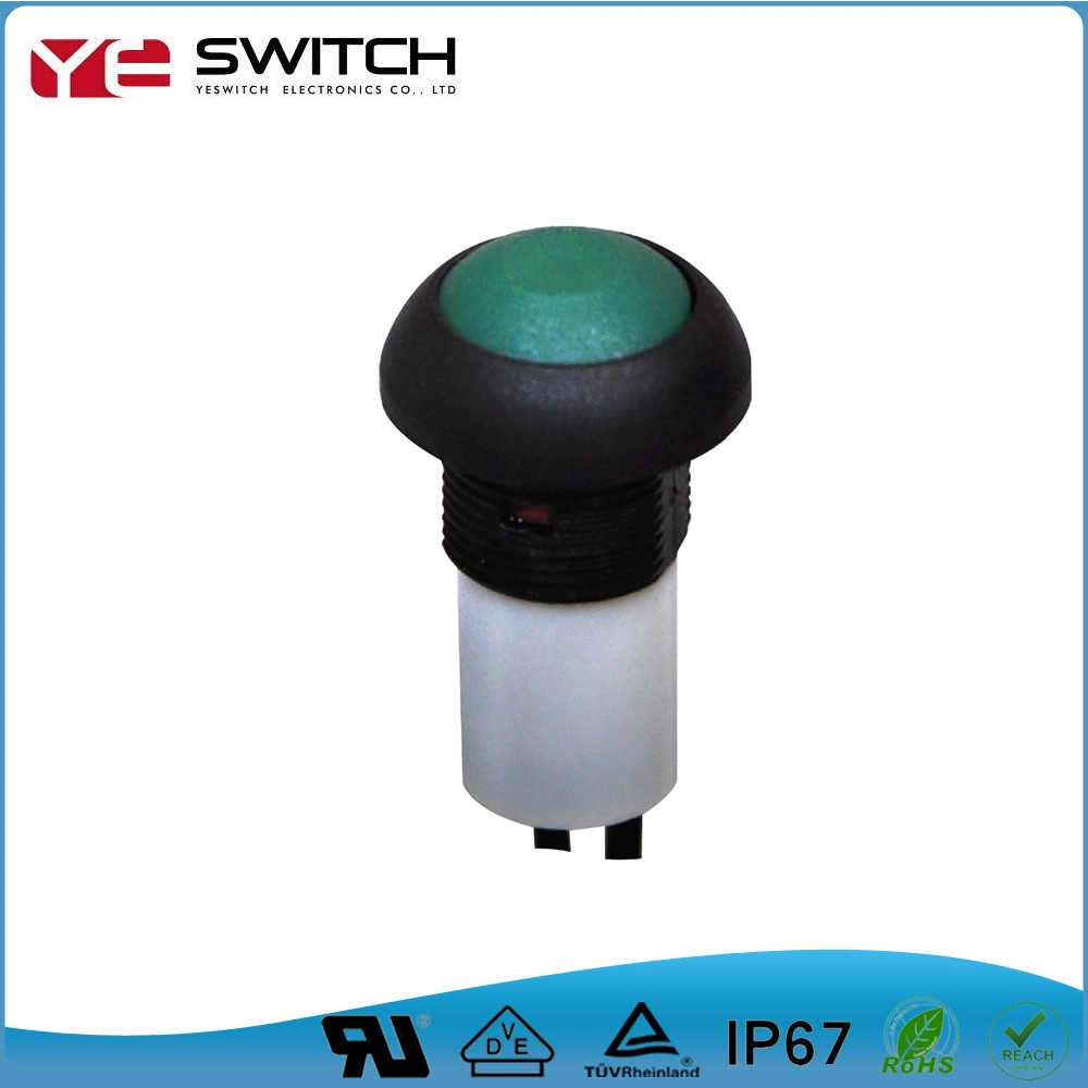 IP68 Waterproof LED Light Electronic Power Push Button Switch