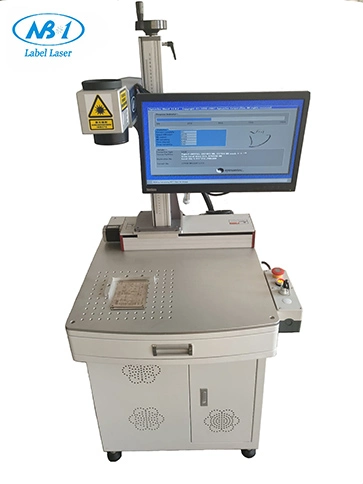 Large Format 20W 30W 50W 100W Fiber Laser Marking Machine Laser Printer on Metal