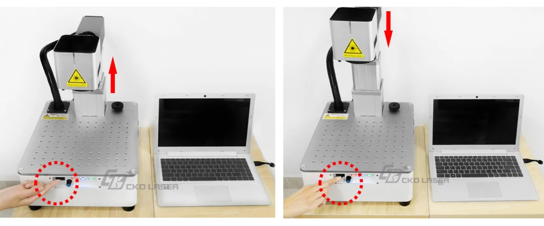 22kg Portable Laser Marking Machine for Gift Logo Printing