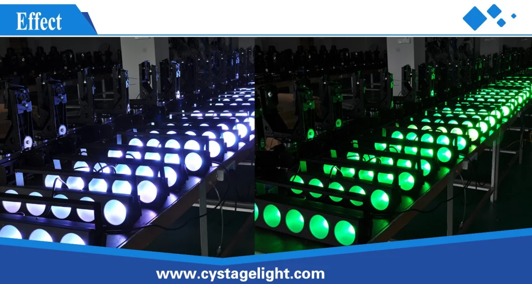 DOT Matrix Display 5X30W RGB LED Blinder Matrix Effect Light