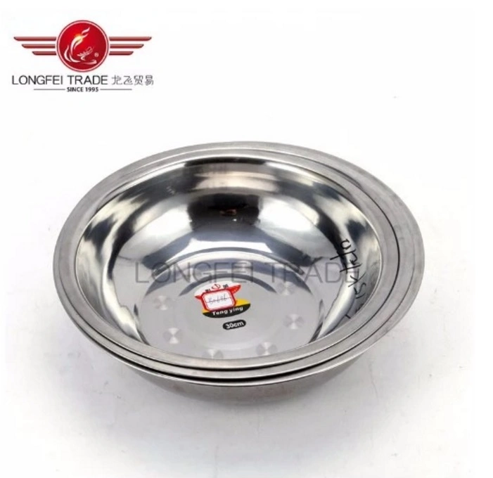 Cheap and High Quality Stainless Steel Soup Bowl, Serving Bowl, Dog Bowl