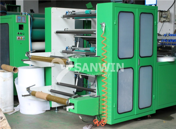 Side Sealing Poly Bag Plastic Film Bag Making Machine