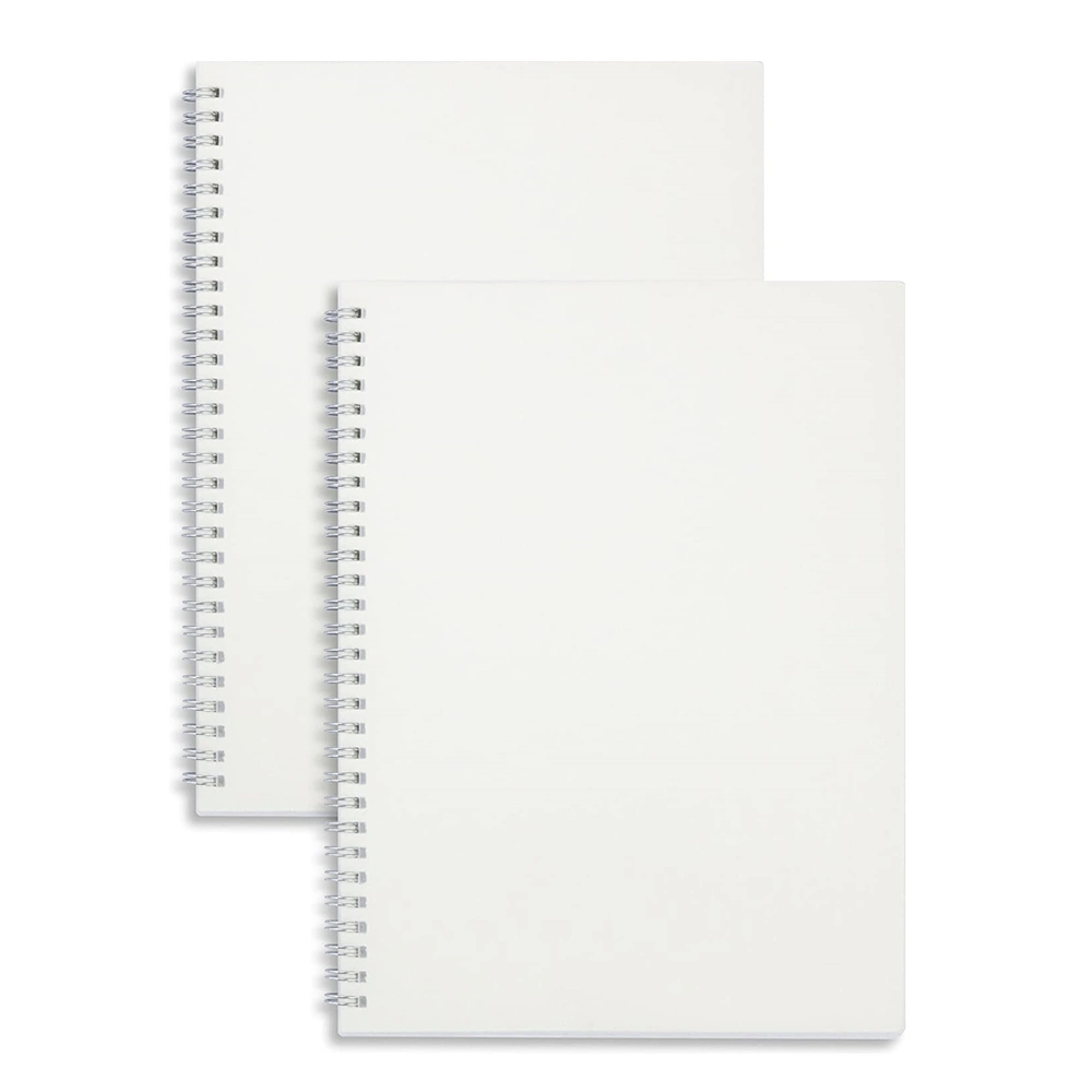 PVC Cover Spiral Journal School Customized A5 Diary Planner Gratitude Classmate Reusable Notebook