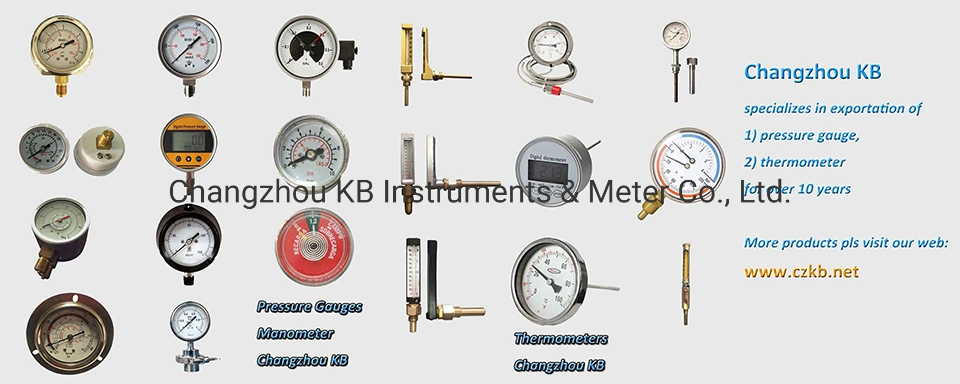 Temperature Sensor/Gauge Bimetallic Thermometer Temperature Gauge