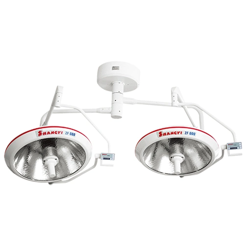 Double Dome Hospital Ceiling Shadowless Operating Light (ZF600/600)