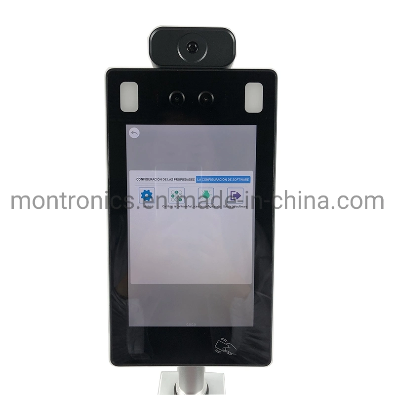 10 '' Rk3288 Android 7.0 Touch Intelligent Security Device Face Recognition Device Body Temperature Integrated Machine