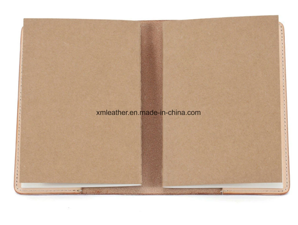 Wholesale Custom Premium Leather Bound A6 Refillable Notebook
