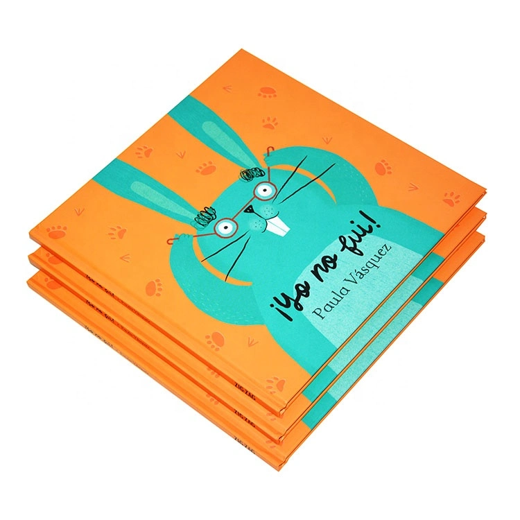 Magazine Perfect Binding Notebook Board Spiral Book Saddle Stitched Children Case Bound Book Printing Supplier