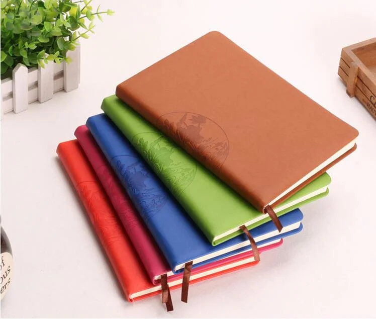 Custom A5 PU Notebook with Embossed Logo