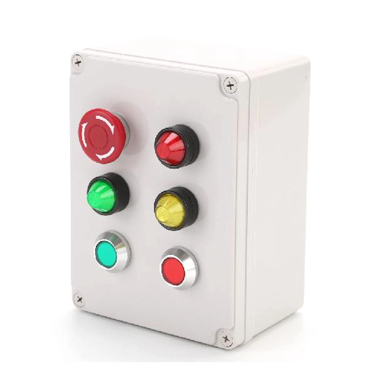 High Quality Waterproof Button Box Junction ABS