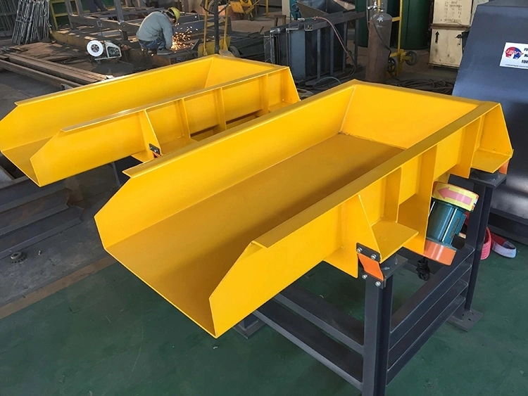 Industrial Machine of Trough Vibrating Feeders Manufacturer, Mining Vibrating Grizzly Feeder for Rock Crusher
