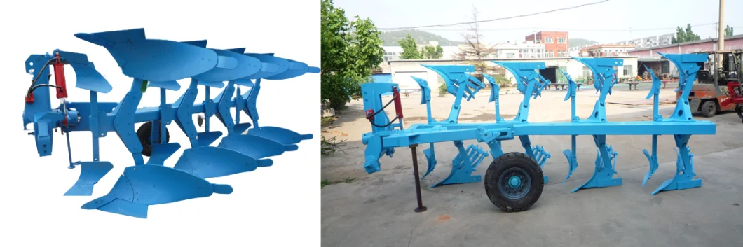 Tractor 3-Point Share Plough Mouldboard Plow Agricultural Machine Furrow Plow