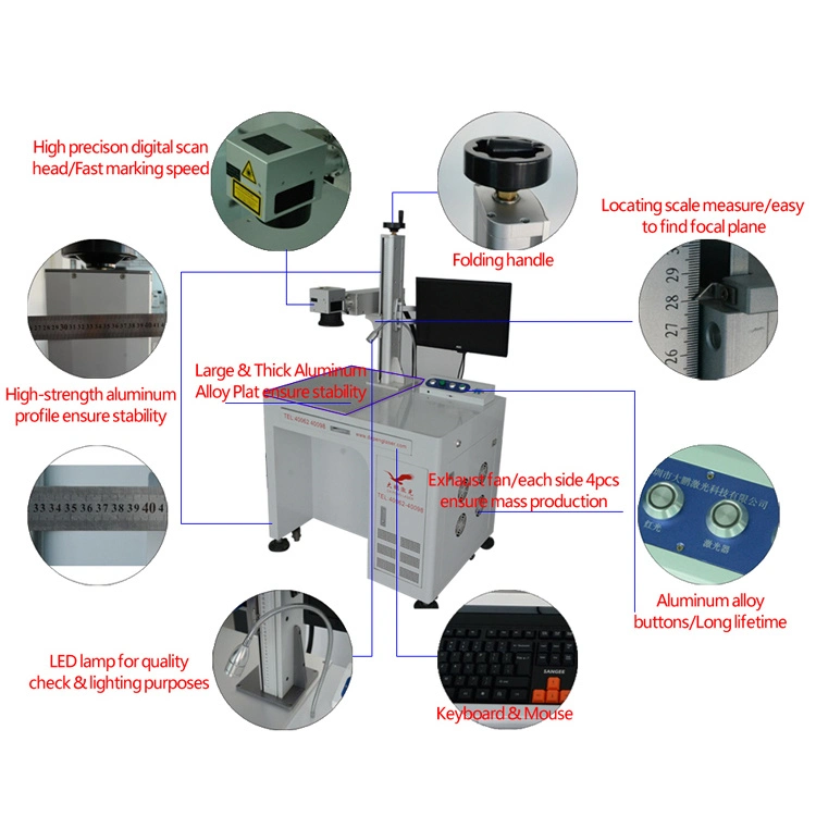 Mobilephone Laser Engraving Laser Marking Machine