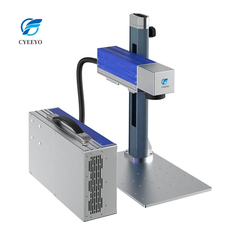 Fiber CO2 UV 50W Mini Portable Laser Marking Machine