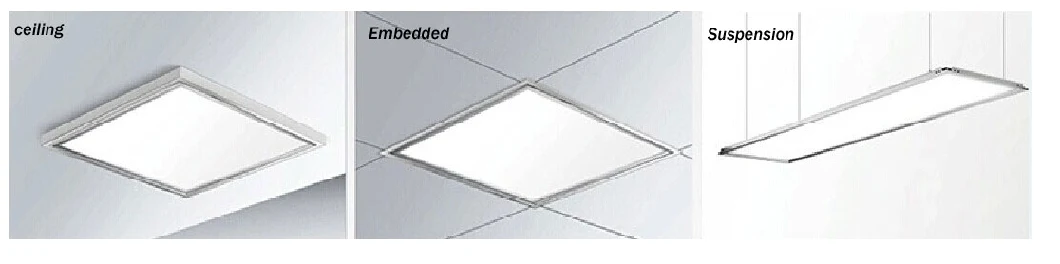 36W 40W 48W Flat LED Square Ceiling Panel Light 1200X300mm LED ceiling Light