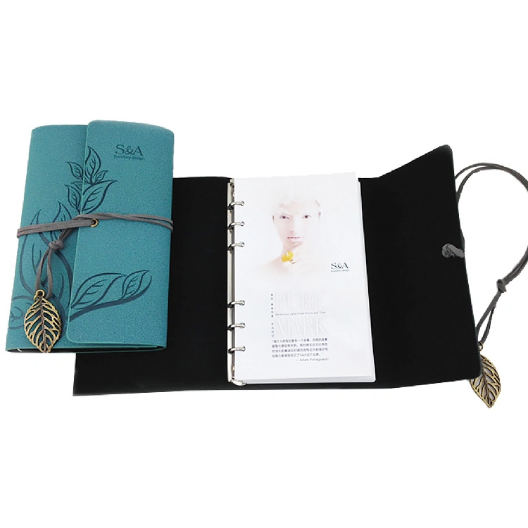 Promotion Cheap Custom PU Leather Notebook, Fashionable PU Leather Diary, Custom Leather Note Book