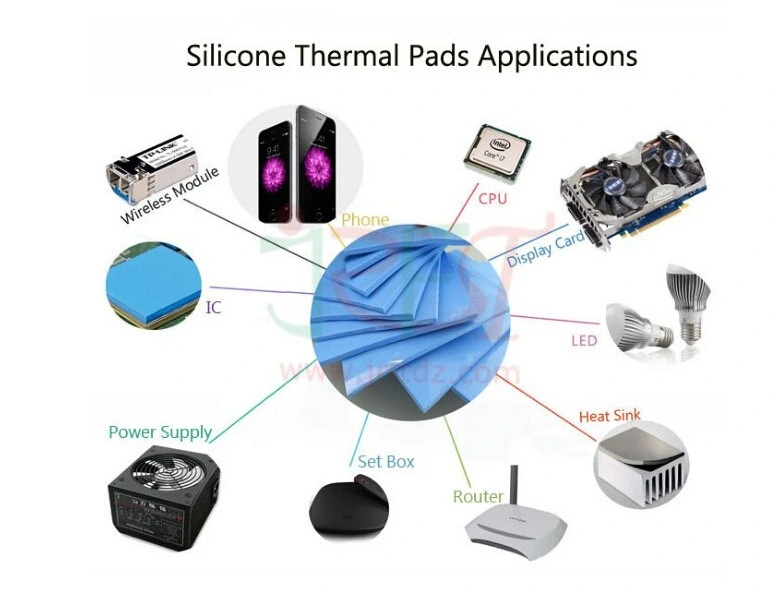 Insulation Conductive Thermal Silicone Notebook Cooling Pad