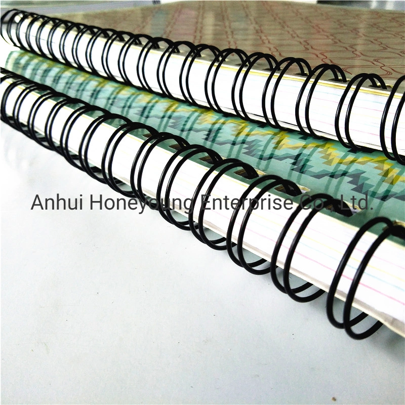 Spiral Soft Cover Notebook with Assorted Color Offset Paper Dividers