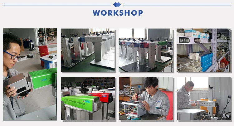 High Speed Online Flying Fiber Laser Marking Machine for PVC Pipes, Metals and Plastic Materials