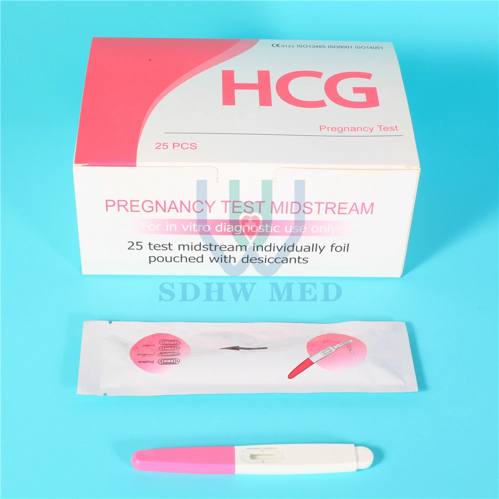 12.5miu/Ml Early Detection Pregnancy Test Digital HCG Pregnancy Test