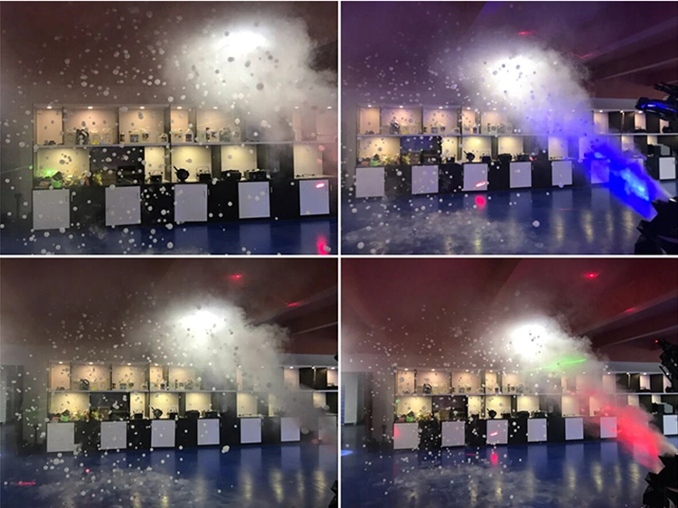 Funny Party LED Fog Bubble Machine Kid Bubble Making Stage Effect Equipment