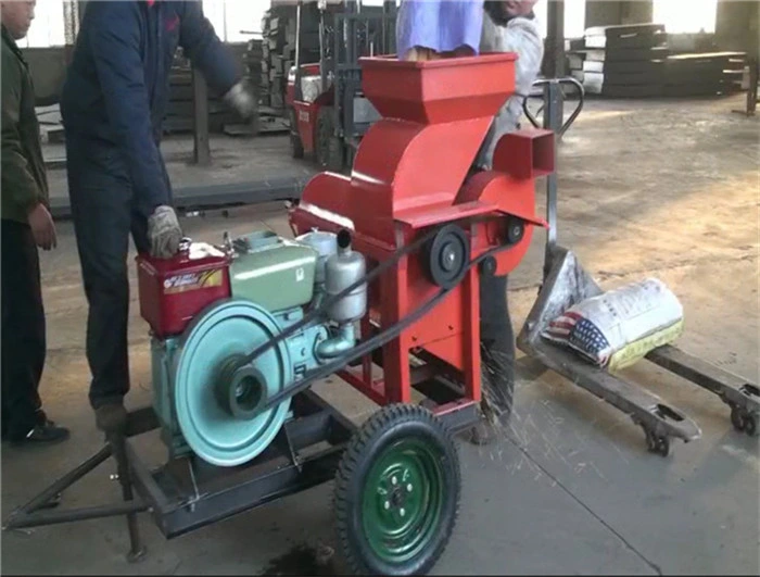 5000kgs/Hour Diesel Engine Driven Corn Peeler Threshing Machine/Maize Peeling Thresher