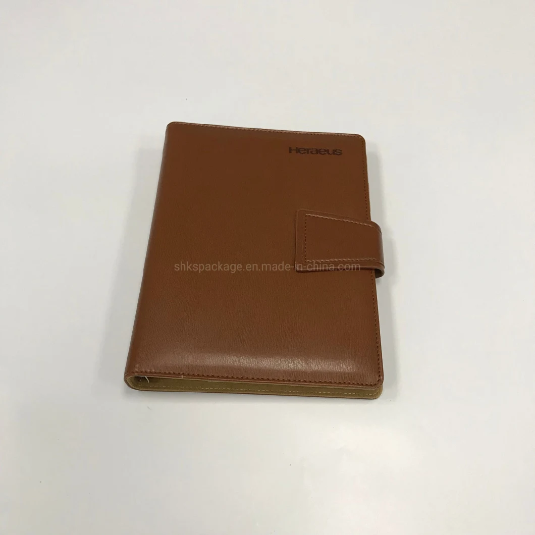 Low Price Spiral Binding Notebook with Artificial Leather