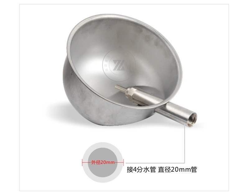 High Quality 304 Stainless Steel Pig Sow Drinking Water Bowl