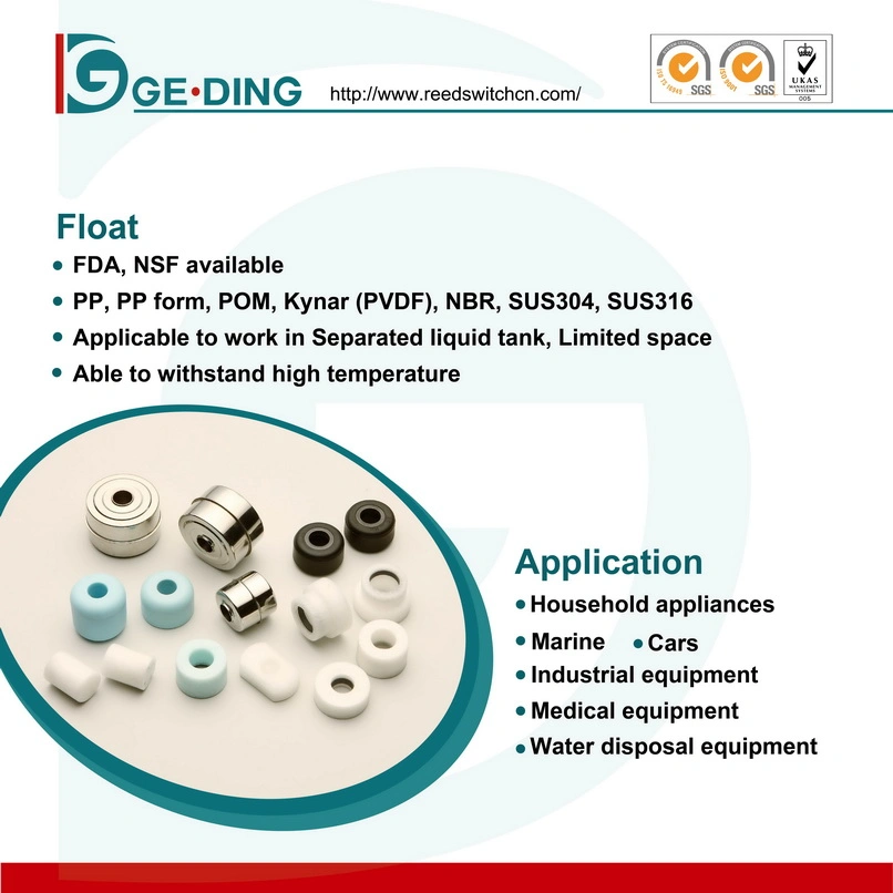 Fluid Float Sensor Liquid Float Sensor Humidifier Float Molded Float