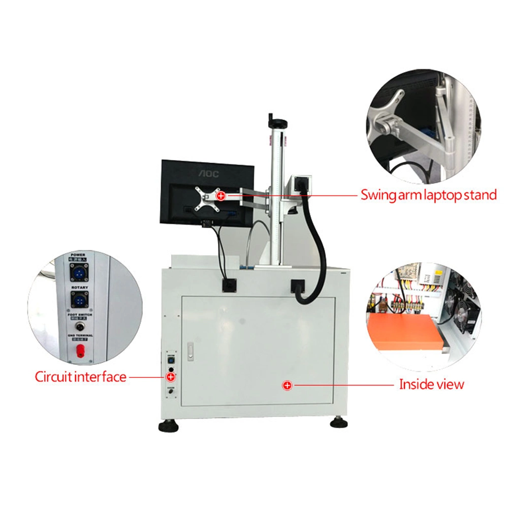 Fiber Laser Marking Machine Price /Fiber Laser Engraver/Laser Marker on Metal 20W 30W