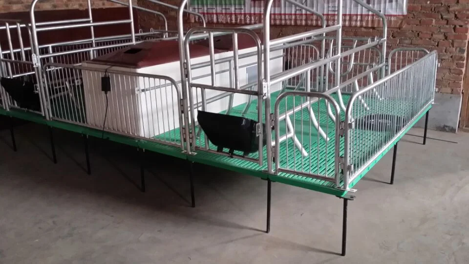 Galvanized Pig Farrowing Crate Pig Nursery Bed