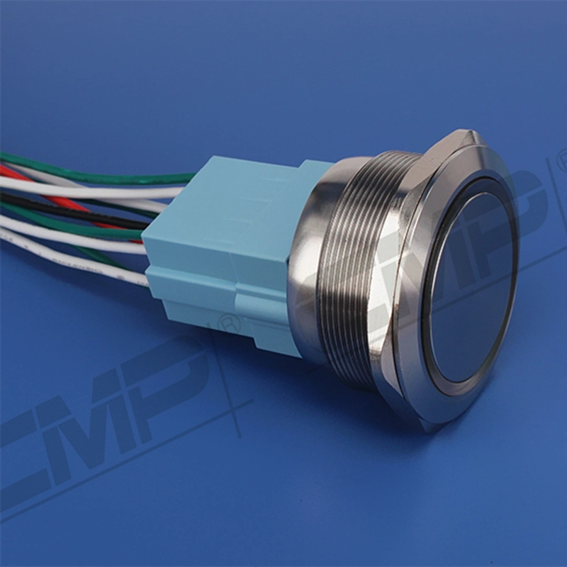 Metal Push Button Switch 30mm Mounting Hole Momentary Switch