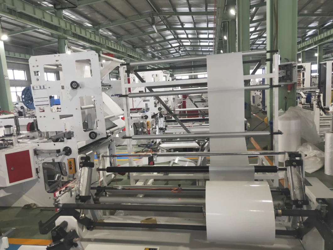 Cw-800zd Factory Price Draw Tape Plastic Shopping Bag Making Machine