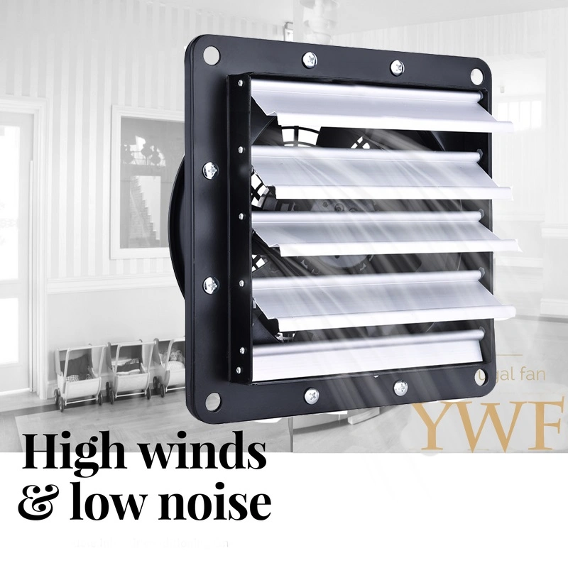 AC Factory Direct 20inch Square Louver Type Axial Shutter Ventilation Fans Axial Flow Fans for Workshop